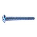 Midwest Fastener #10-24 x 2 in Combination Phillips/Slotted Truss Machine Screw, Zinc Plated Steel, 20 PK 36126